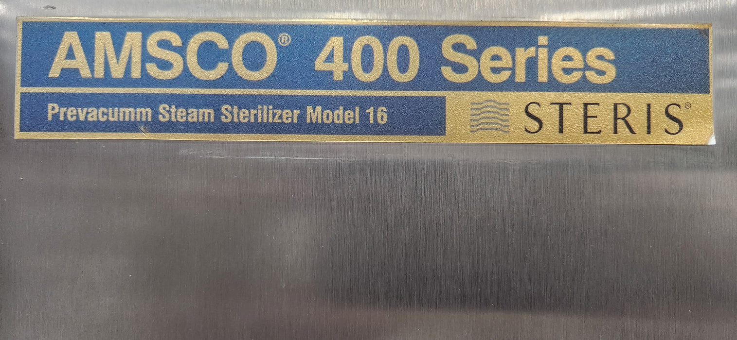 Steris Steris Amsco 400 Series Model 16 Prevacuum Steam Sterilizer Sterilizers & Autoclaves reLink Medical