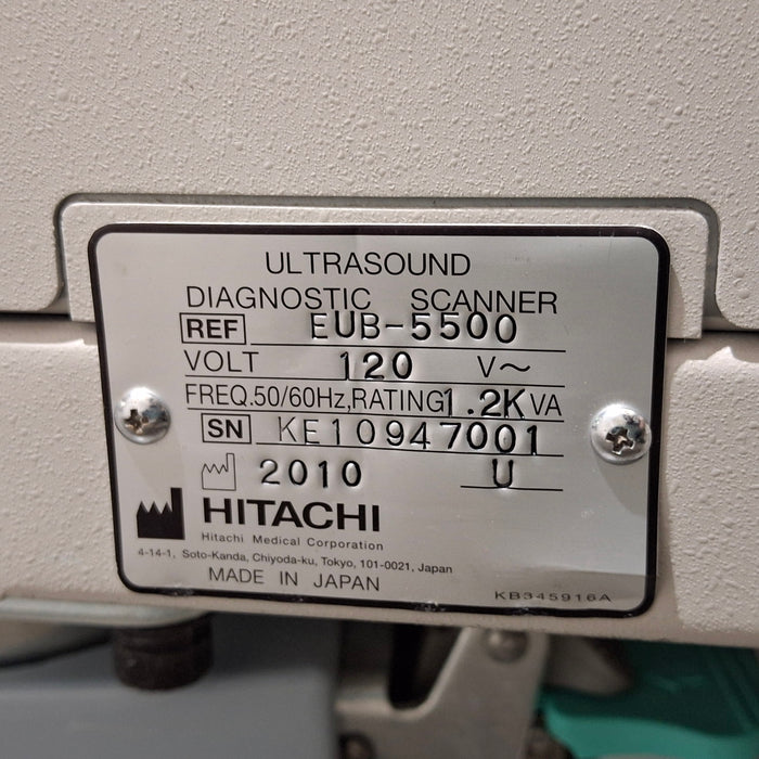 Hitachi EUB 5500 Ultrasound
