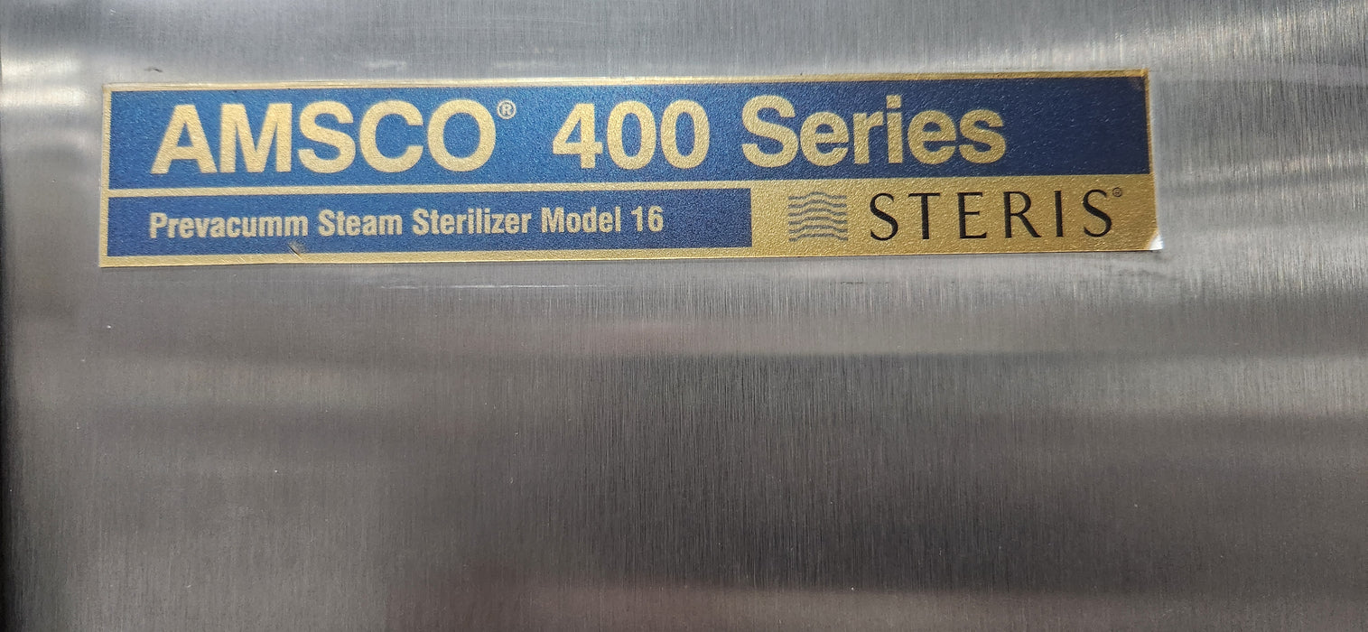 Steris Steris Amsco 400 Series Model 16 Prevacuum Steam Sterilizer Sterilizers & Autoclaves reLink Medical