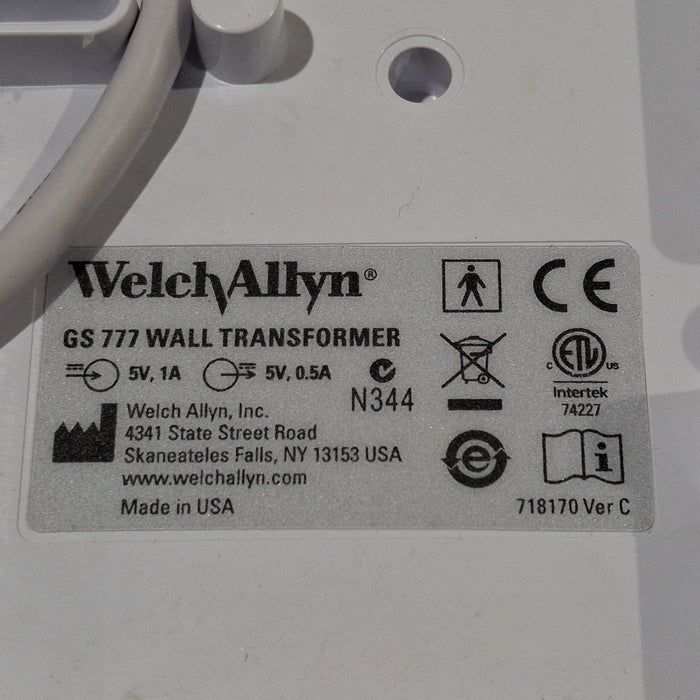 Welch Allyn Welch Allyn 777 w/Heads Ophthalmoscope/Otoscope Wall Transformer Diagnostic Exam Equipment reLink Medical