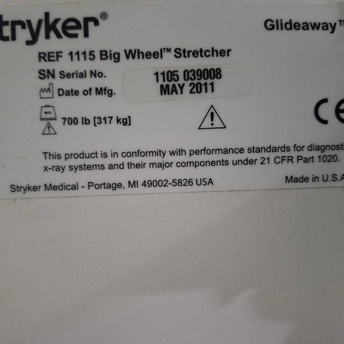 Stryker Stryker 1105 Stretcher Beds & Stretchers reLink Medical