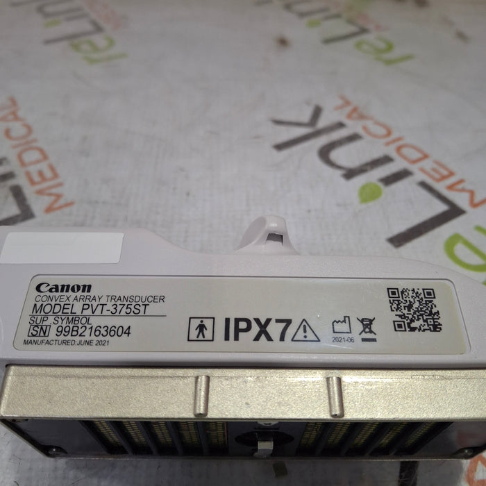 Toshiba Toshiba PVT-375ST 3.5MHZ Convex Transducer Ultrasound Probes reLink Medical