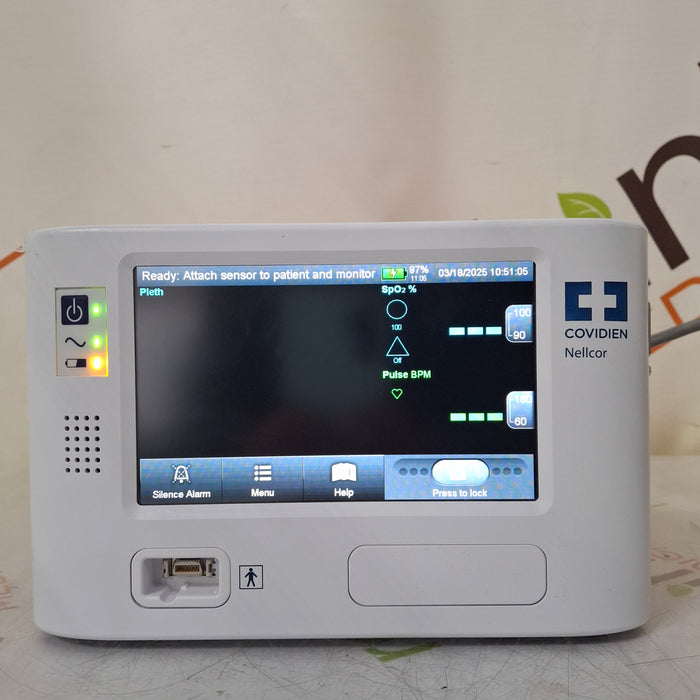Covidien Covidien PM1000N Nellcor Bedside SPO2 Monitor Patient Monitors reLink Medical
