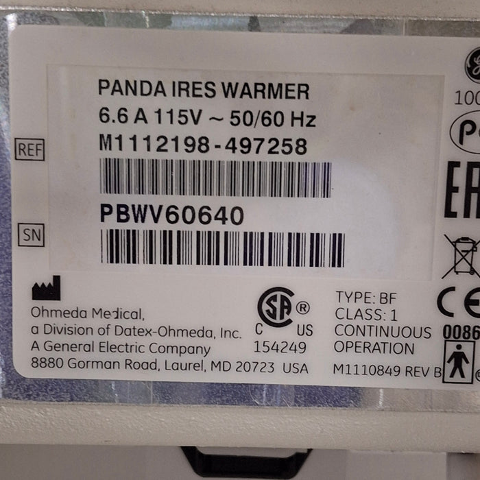GE Healthcare GE Healthcare Panda IRES Infant Warmer Infant Warmers and Incubators reLink Medical