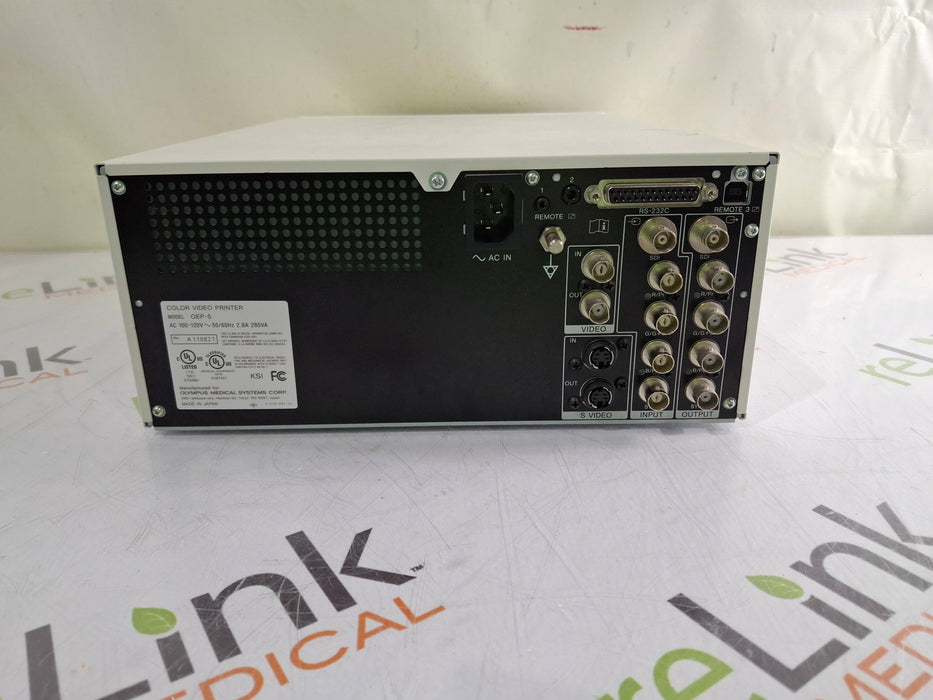Olympus Olympus OEP-5 Color Video Printer Flexible Endoscopy reLink Medical