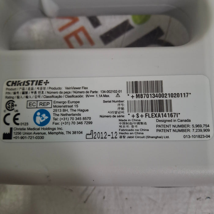 Christie Medical Holdings Christie Medical Holdings VeinViewer 3.0 Flex Portable Mobile Vein Viewer Diagnostic Exam Equipment reLink Medical