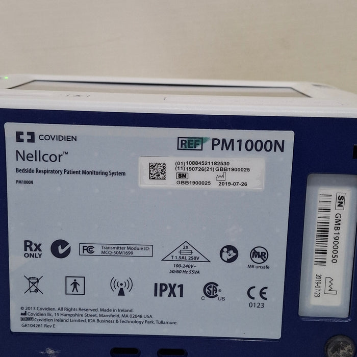Covidien Covidien PM1000N Nellcor Bedside SPO2 Monitor Patient Monitors reLink Medical