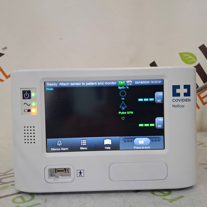 Covidien Covidien PM1000N Nellcor Bedside SPO2 Monitor Patient Monitors reLink Medical
