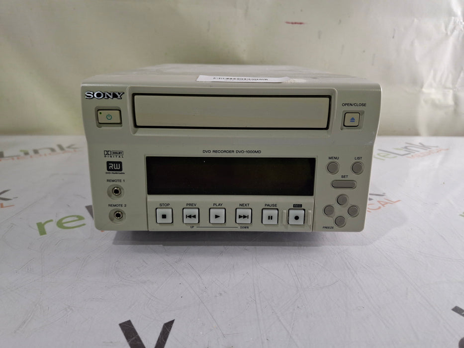 Sony Sony DVO-1000MD Video Digitizer DVD Recorder CR and Imagers reLink Medical