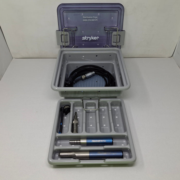 Stryker Stryker 6400-015-000 & 6400-037-000 Saw and Drill Set Surgical Power Instruments reLink Medical
