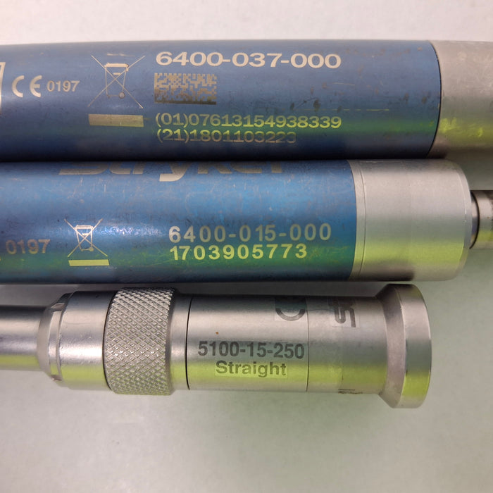 Stryker Stryker 6400-015-000 & 6400-037-000 Saw and Drill Set Surgical Power Instruments reLink Medical