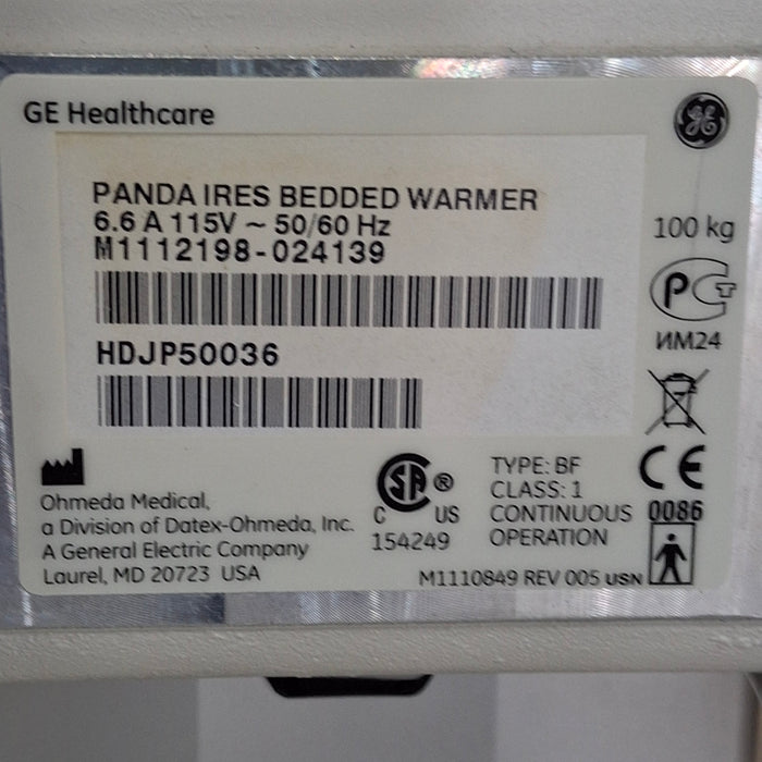 GE Healthcare Panda IRES Infant Warmer