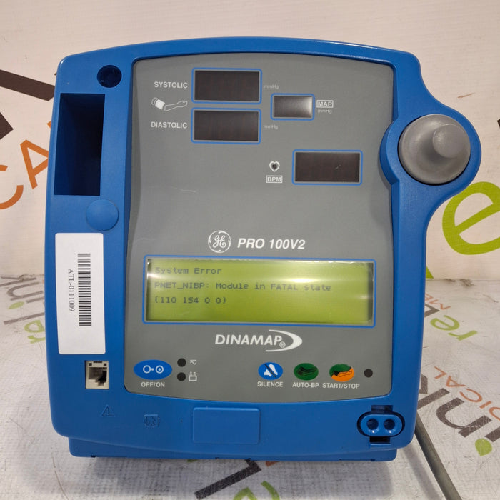 GE Healthcare Dinamap Pro 100V2 Patient Monitor