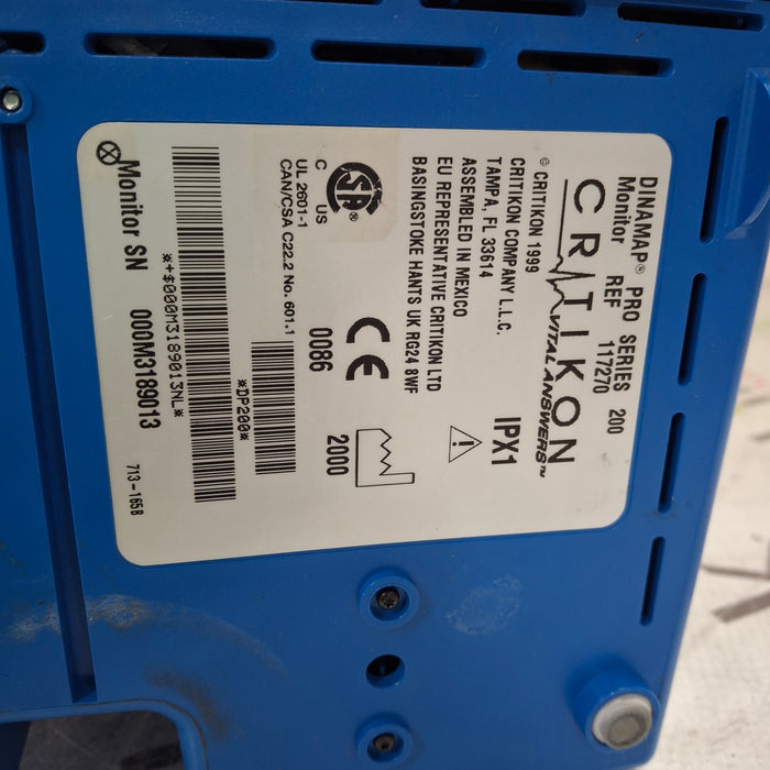 GE Healthcare Dinamap Pro 100V2 Patient Monitor