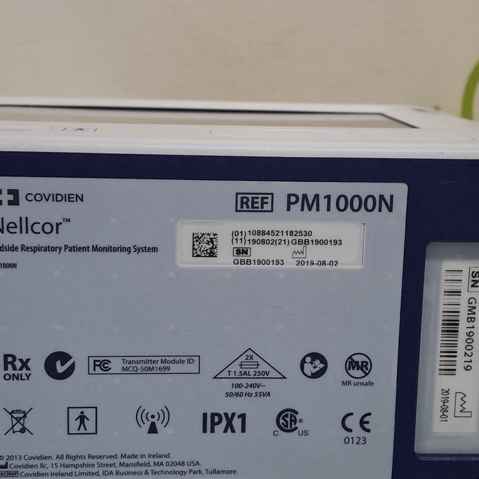 Covidien Covidien PM1000N Nellcor Bedside SPO2 Monitor Patient Monitors reLink Medical