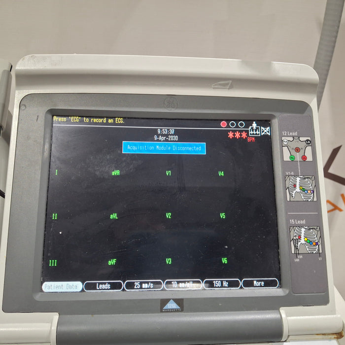 GE Healthcare GE Healthcare MAC 5500 HD ECG without CAM Module Cardiology reLink Medical