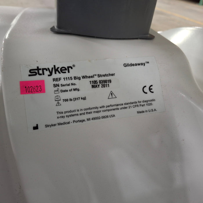 Stryker Stryker 1115 Big Wheel Glideaway Stretcher Beds & Stretchers reLink Medical