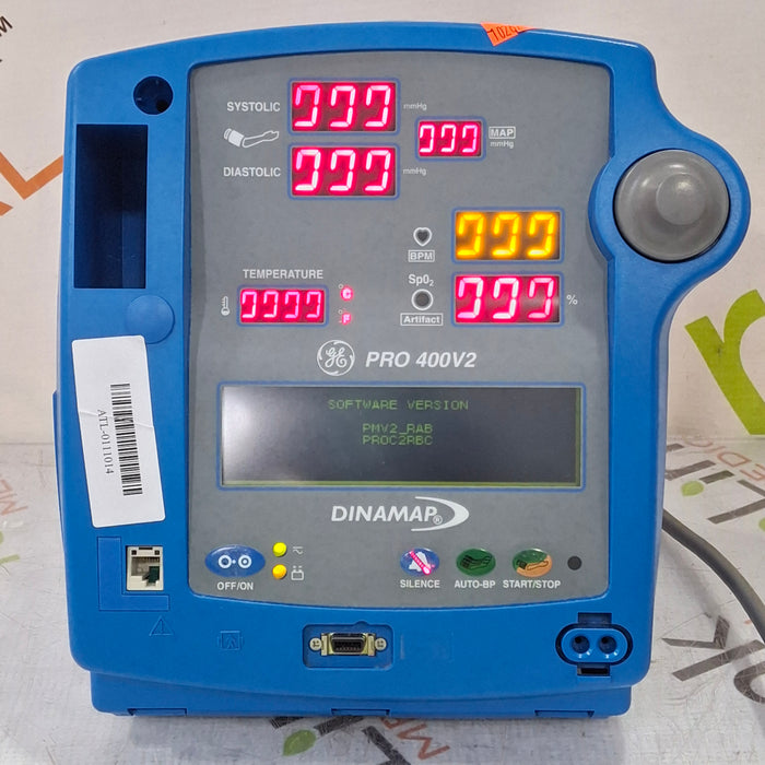 GE Healthcare Dinamap Pro 400V2 Vital Signs Monitor