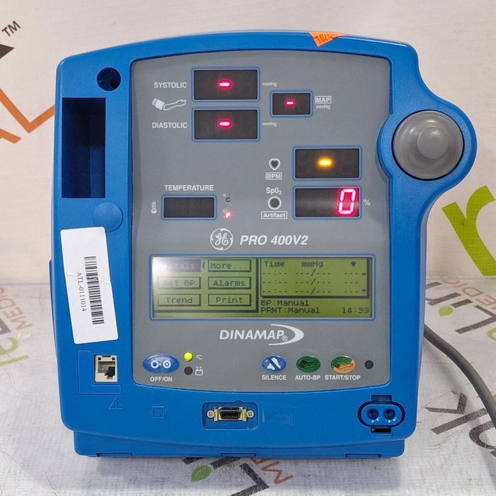 GE Healthcare Dinamap Pro 400V2 Vital Signs Monitor
