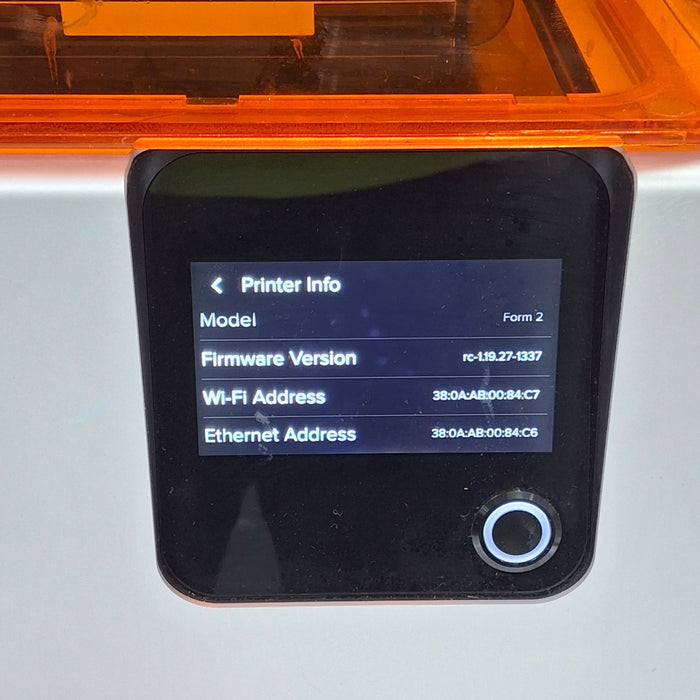 Formlabs Form 2 SLA 3D Printer