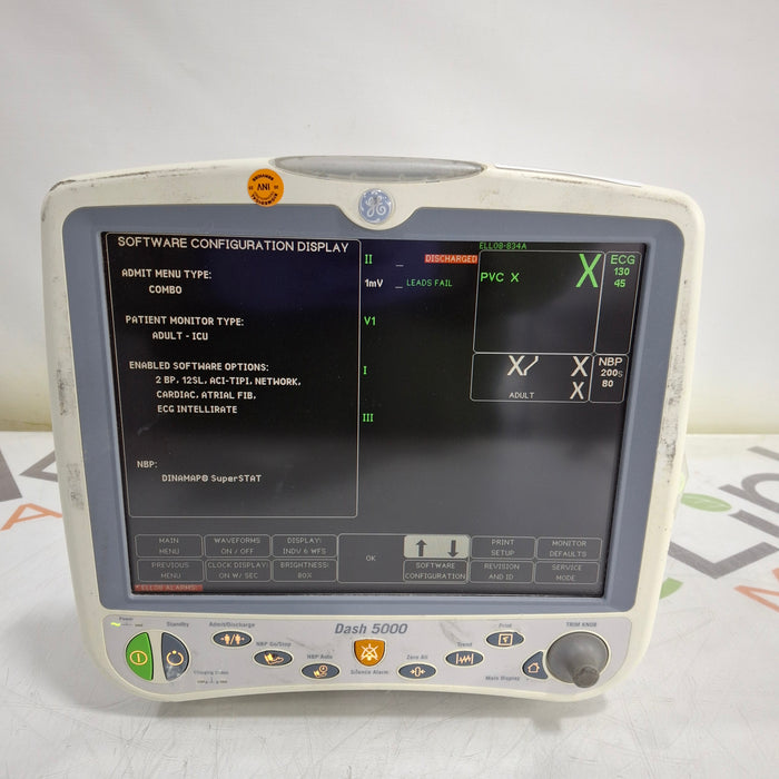 GE Healthcare GE Healthcare Dash 5000 - Masimo SpO2 Patient Monitor Patient Monitors reLink Medical