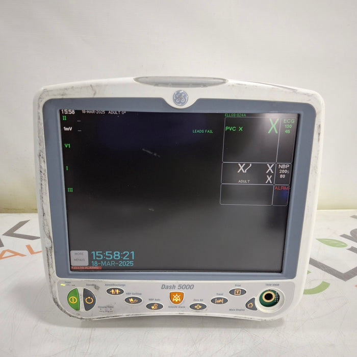 GE Healthcare GE Healthcare Dash 5000 - Masimo SpO2 Patient Monitor Patient Monitors reLink Medical