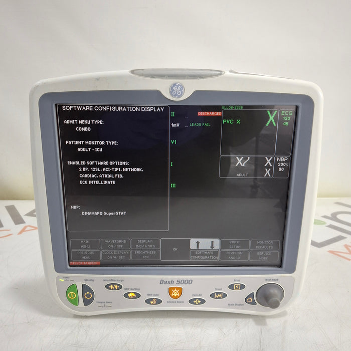 GE Healthcare GE Healthcare Dash 5000 - Masimo SpO2 Patient Monitor Patient Monitors reLink Medical