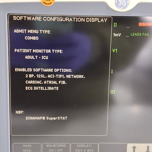 GE Healthcare GE Healthcare Dash 5000 - Masimo SpO2 Patient Monitor Patient Monitors reLink Medical