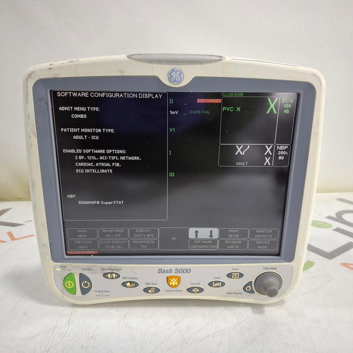 GE Healthcare GE Healthcare Dash 5000 - Masimo SpO2 Patient Monitor Patient Monitors reLink Medical