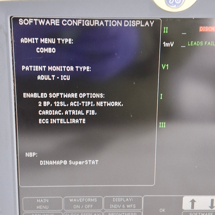 GE Healthcare GE Healthcare Dash 5000 - Masimo SpO2 Patient Monitor Patient Monitors reLink Medical