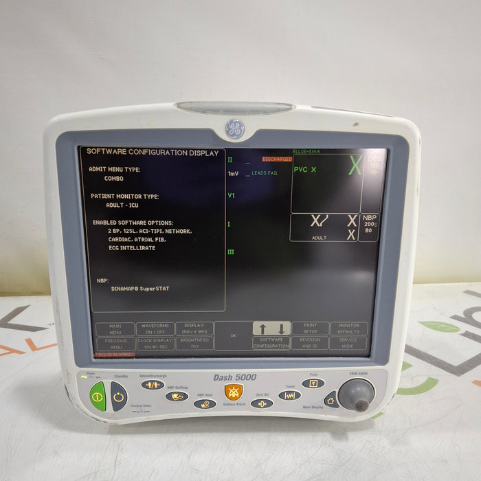 GE Healthcare GE Healthcare Dash 5000 - Masimo SpO2 Patient Monitor Patient Monitors reLink Medical