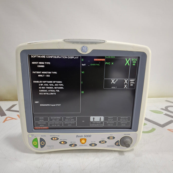 GE Healthcare GE Healthcare Dash 5000 - Masimo SpO2 Patient Monitor Patient Monitors reLink Medical