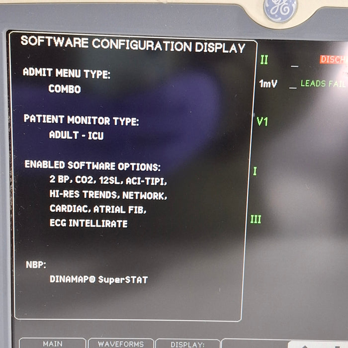 GE Healthcare GE Healthcare Dash 5000 - Masimo SpO2 Patient Monitor Patient Monitors reLink Medical