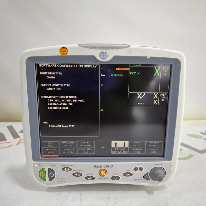 GE Healthcare GE Healthcare Dash 5000 - Masimo SpO2 Patient Monitor Patient Monitors reLink Medical