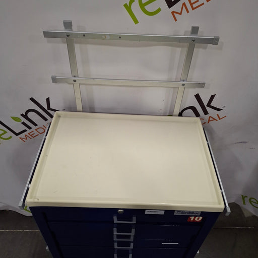 Blue Bell Bio-Medical Blue Bell Bio-Medical Anesthesia Cart - Blue Cart Medical Furniture reLink Medical