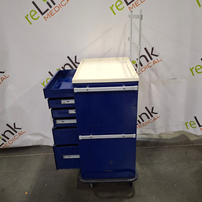 Blue Bell Bio-Medical Anesthesia Cart - Blue Cart