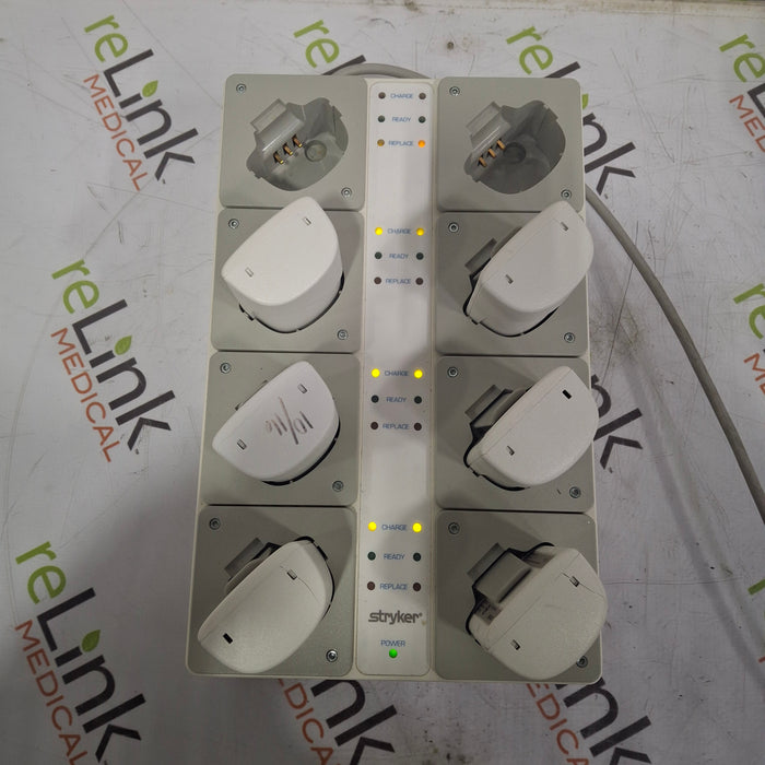 Stryker Stryker 400-655 T4 Eight Station Battery Charger Surgical Power Instruments reLink Medical