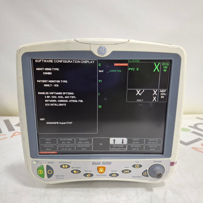GE Healthcare GE Healthcare Dash 5000 - Masimo SpO2 Patient Monitor Patient Monitors reLink Medical