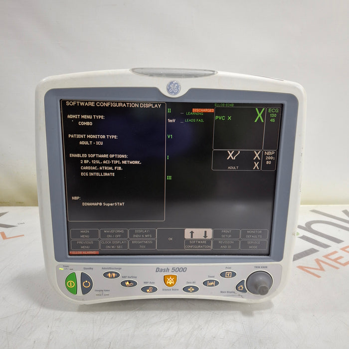 GE Healthcare GE Healthcare Dash 5000 - Masimo SpO2 Patient Monitor Patient Monitors reLink Medical