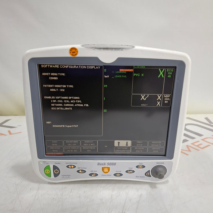 GE Healthcare GE Healthcare Dash 5000 - Masimo SpO2 Patient Monitor Patient Monitors reLink Medical