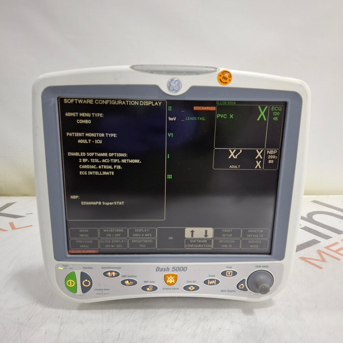 GE Healthcare GE Healthcare Dash 5000 - Masimo SpO2 Patient Monitor Patient Monitors reLink Medical