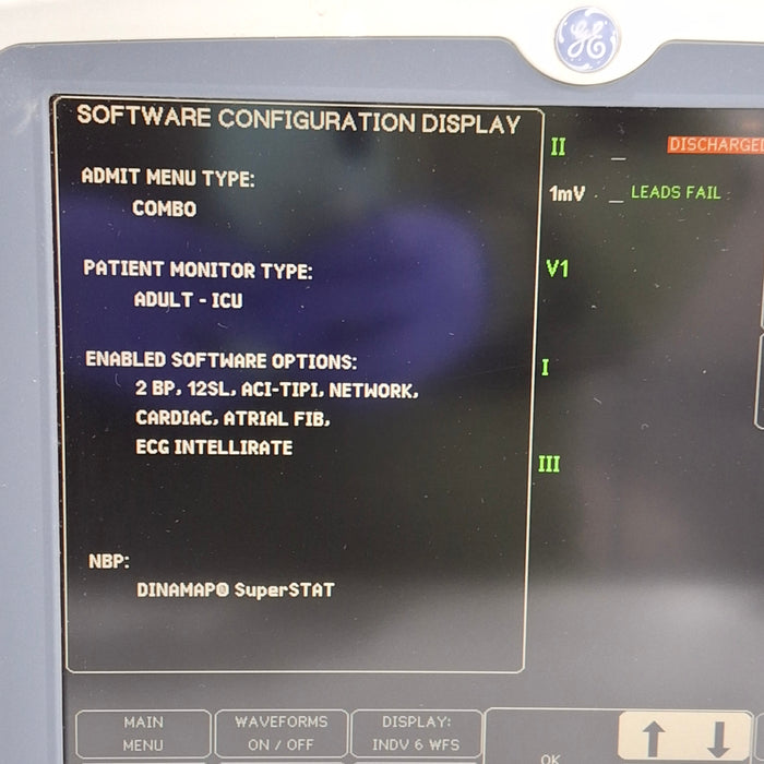 GE Healthcare GE Healthcare Dash 5000 - Masimo SpO2 Patient Monitor Patient Monitors reLink Medical