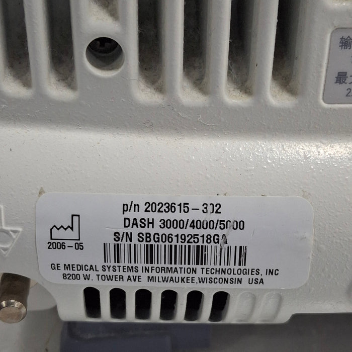 GE Healthcare GE Healthcare Dash 5000 - Masimo SpO2 Patient Monitor Patient Monitors reLink Medical