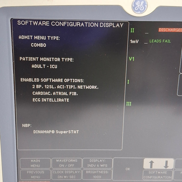 GE Healthcare GE Healthcare Dash 5000 - Masimo SpO2 Patient Monitor Patient Monitors reLink Medical