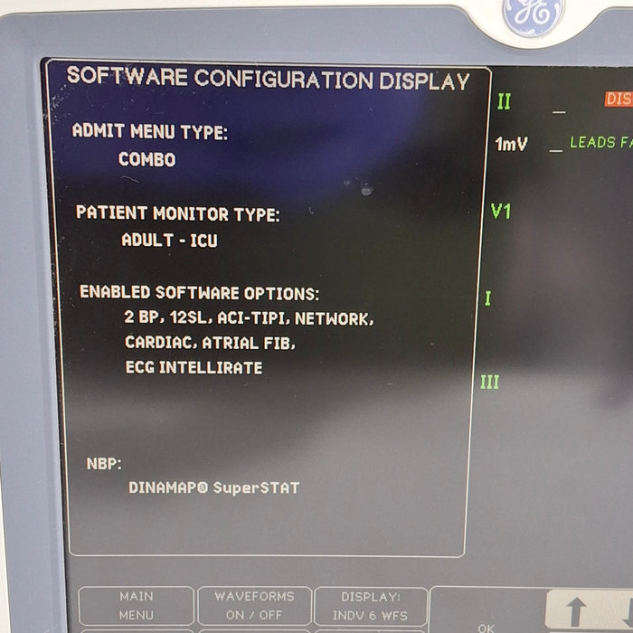 GE Healthcare GE Healthcare Dash 5000 - Masimo SpO2 Patient Monitor Patient Monitors reLink Medical