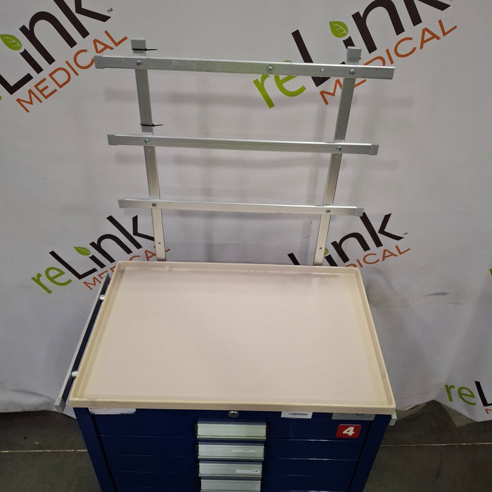 Blue Bell Bio-Medical Blue Bell Bio-Medical Anesthesia Cart - Blue Cart Medical Furniture reLink Medical