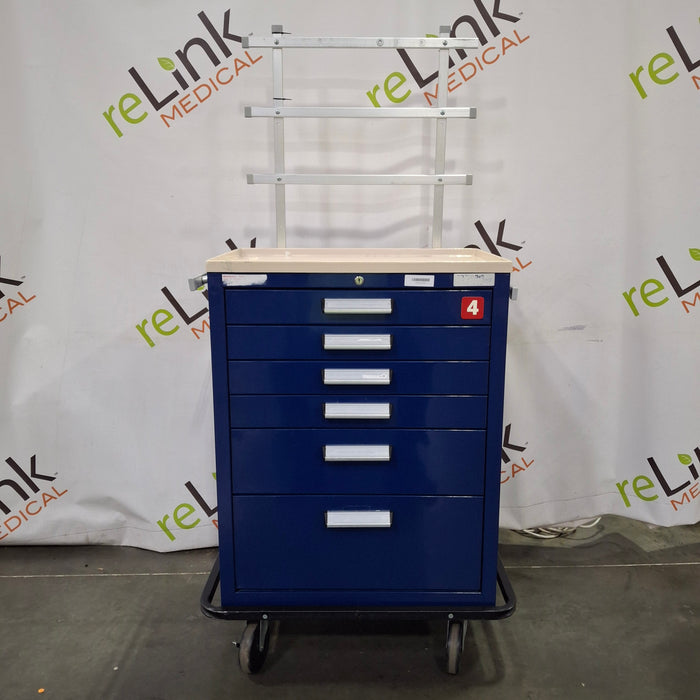 Blue Bell Bio-Medical Blue Bell Bio-Medical Anesthesia Cart - Blue Cart Medical Furniture reLink Medical