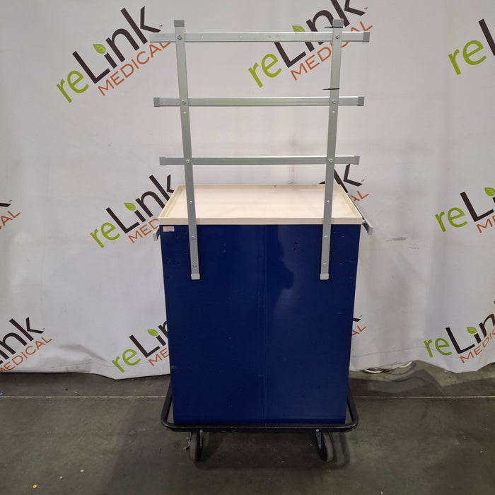 Blue Bell Bio-Medical Blue Bell Bio-Medical Anesthesia Cart - Blue Cart Medical Furniture reLink Medical