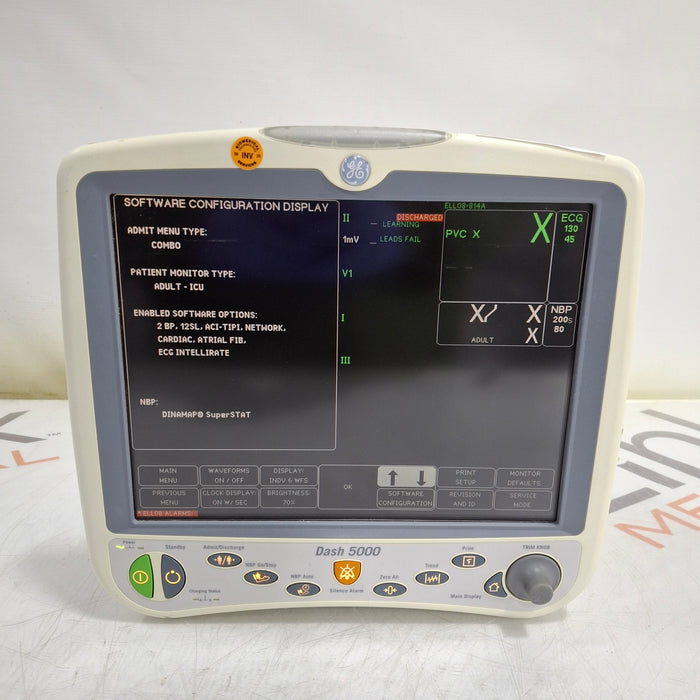 GE Healthcare GE Healthcare Dash 5000 - Masimo SpO2 Patient Monitor Patient Monitors reLink Medical