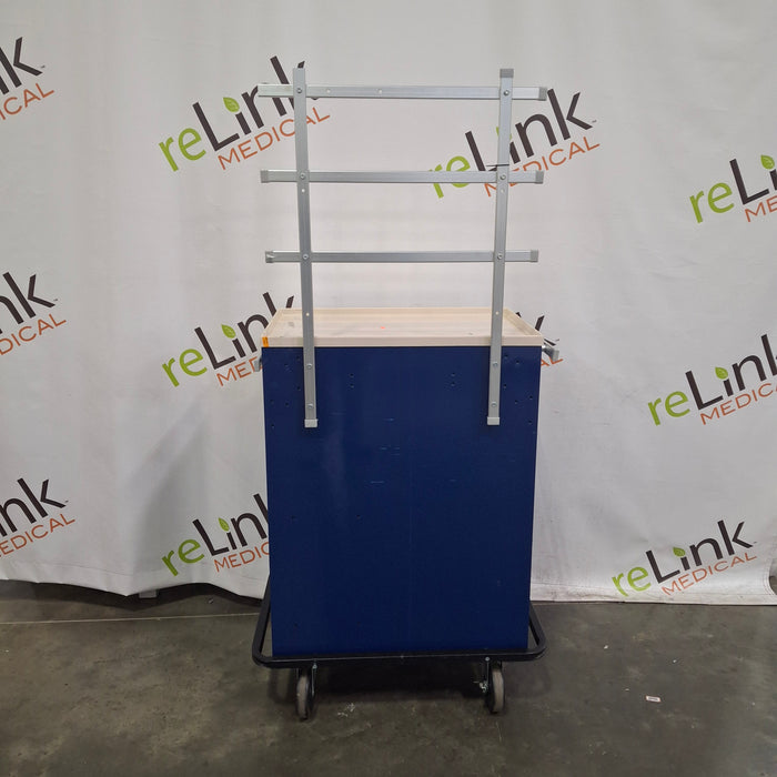 Blue Bell Bio-Medical Blue Bell Bio-Medical Anesthesia Cart - Blue Cart Medical Furniture reLink Medical
